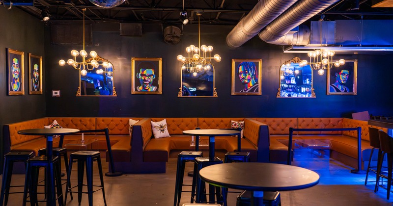 Interior, seating area