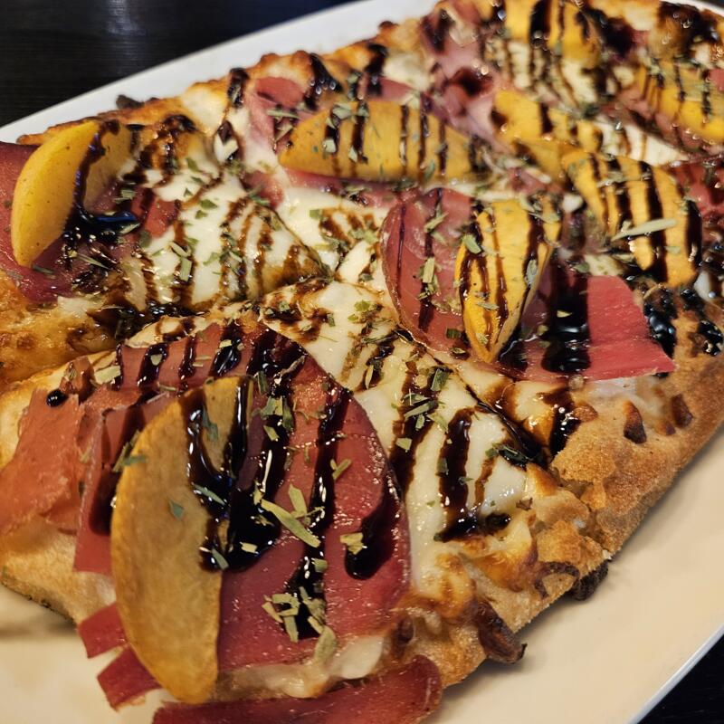 Grilled Peach & Prosciutto photo