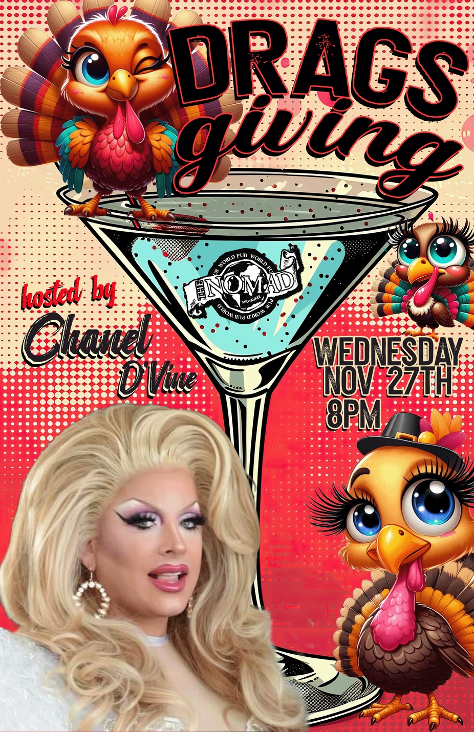 Dragsgiving event photo