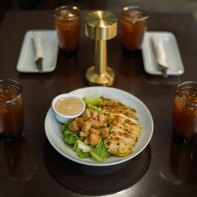 Chicken Caesar Salad.