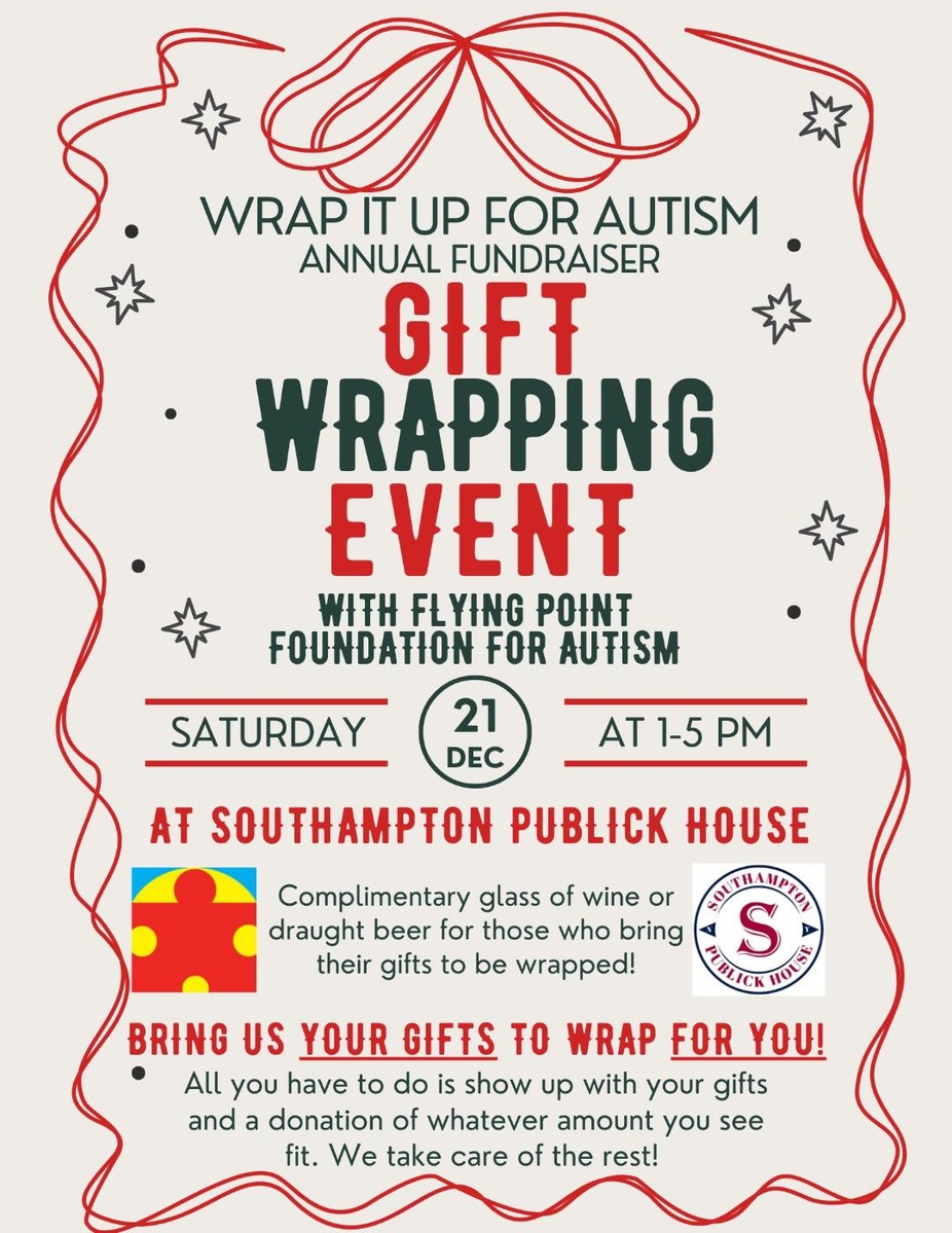 WRAP IT UP FOR AUTISM Annual Fundraiser event photo