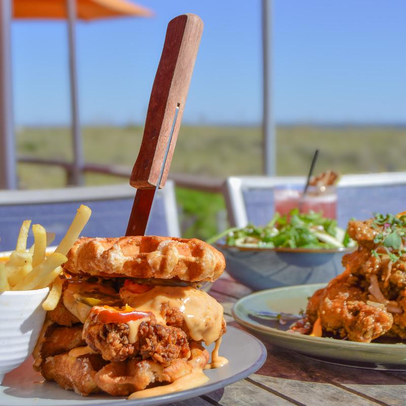 CHICKEN AND WAFFLE SANDWICH photo