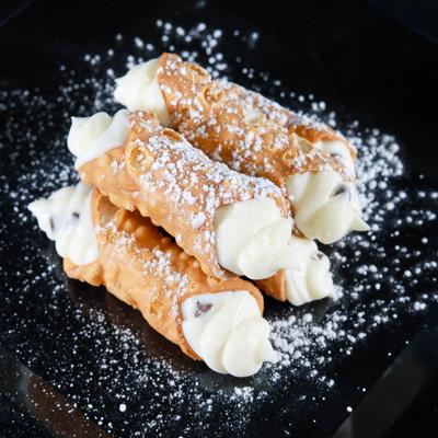 Small cannoli.