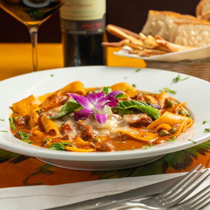 Pappardelle Con Ragu D'Agnello (L) photo