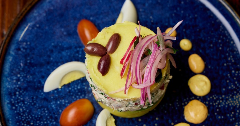 Beet salad Causa Santa rosa