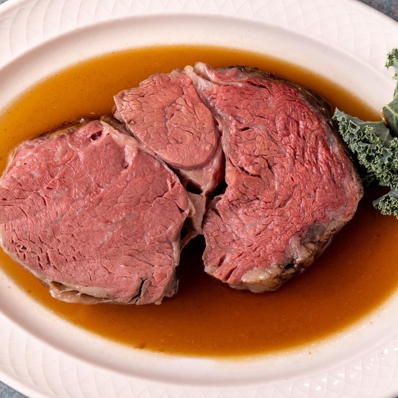 menu item 11 of 14, * Prime Rib of Beef