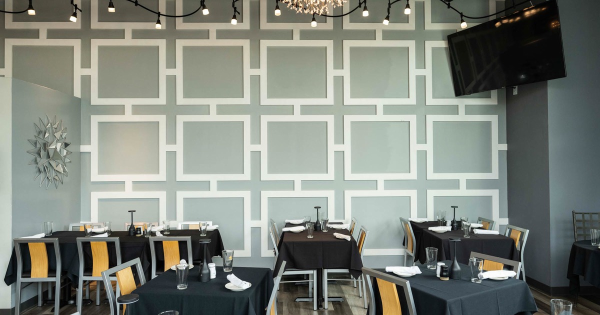 Interior, dining area