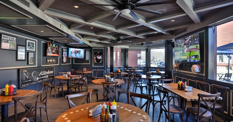 Interior, main dining area