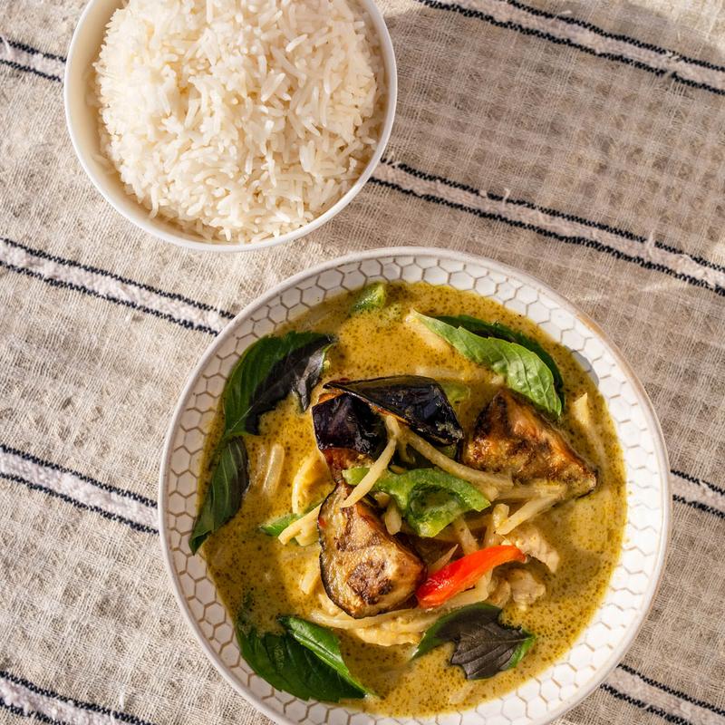 menu item 10 of 12, Green Curry