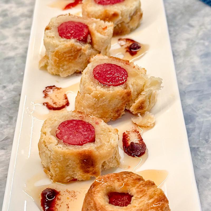 Wagyu Piggies in a Biscuit photo