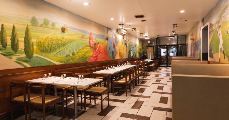 Interior, dining area