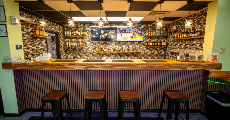 Interior, bar area