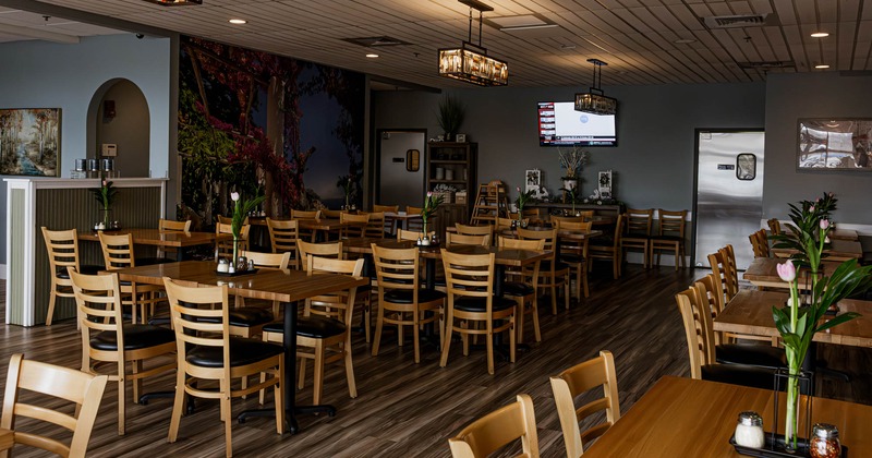 Interior, seating area