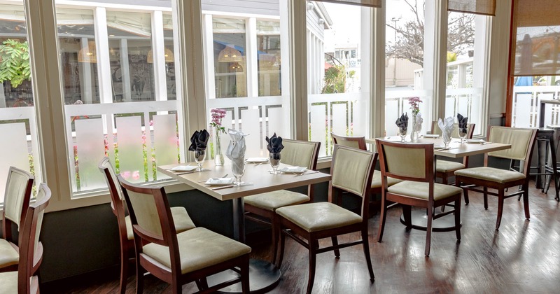 Interior, dining area