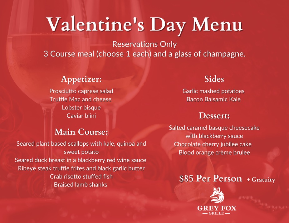 Valentines Day Dinner event photo