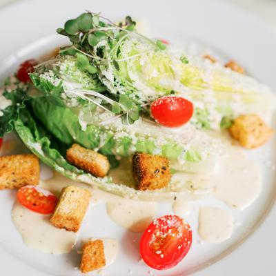 Wedge Caesar salad