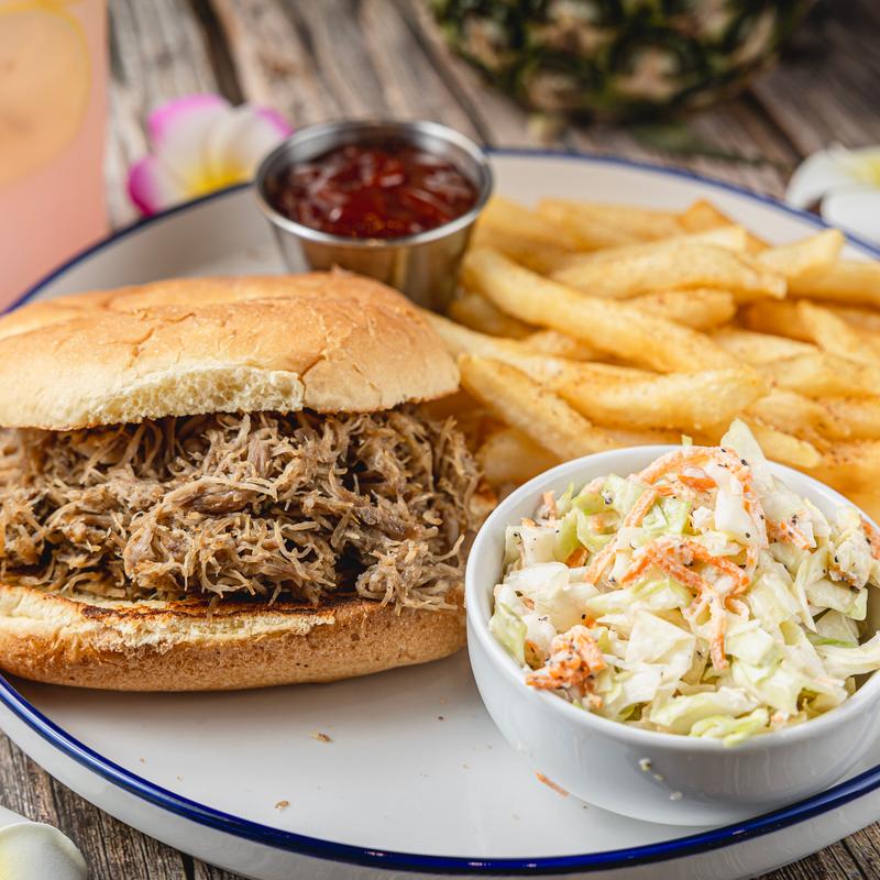 SW5- Kalua Pork Sandwich Combo photo