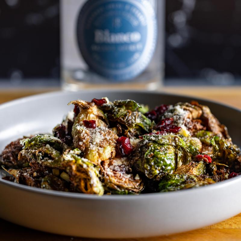 Bacon & Fig Crispy Brussels* photo
