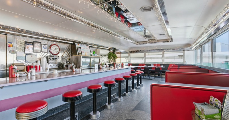 Interior seating space