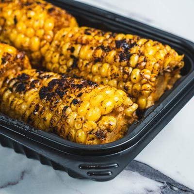 Grilled corn.