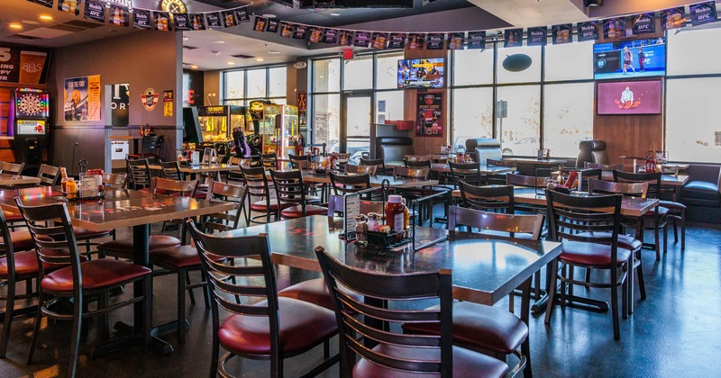 Interior, dining area