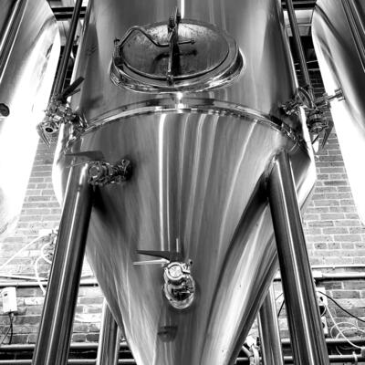 Brewery tank.