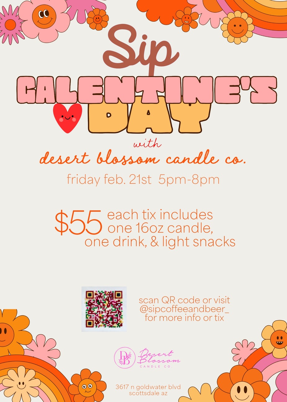 Galentine's Day with Desert Blossom Candle Co. event photo