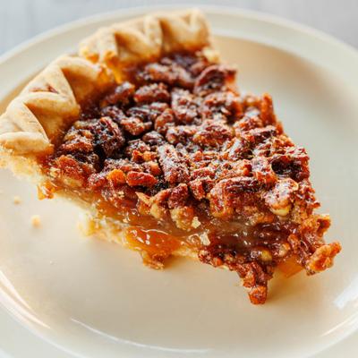 Slice of Pecan Pie.
