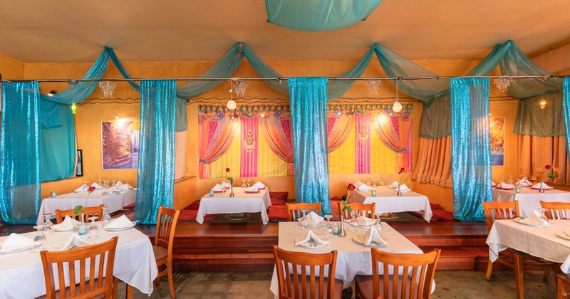 Interior, seating area