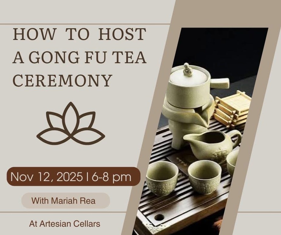 Gong Fu Tea Ceremony with Mariah Rea event photo