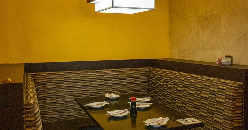 Interior, seating booth