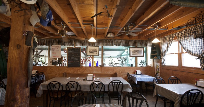 Interior, seating area