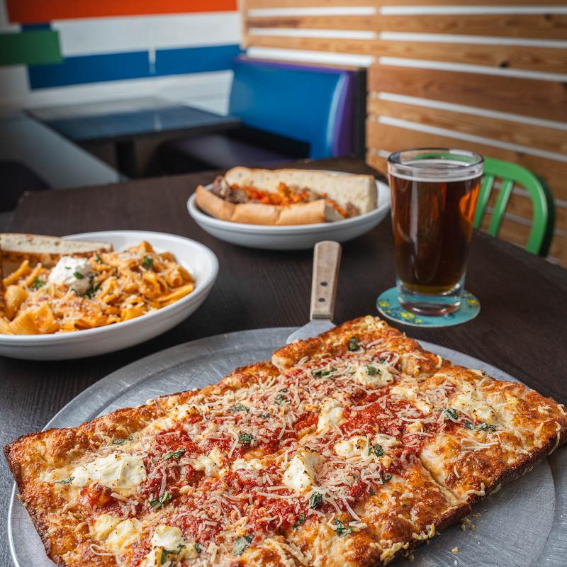 Build Your Own Square Pizza photo