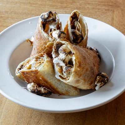 S'mores deep burrito.