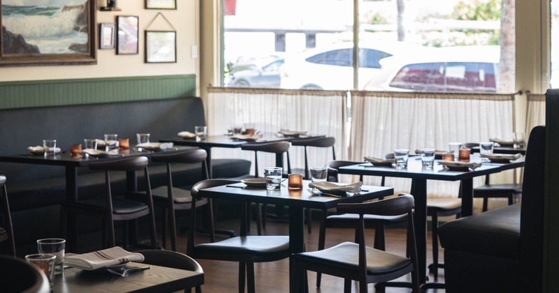 Interior, dining area