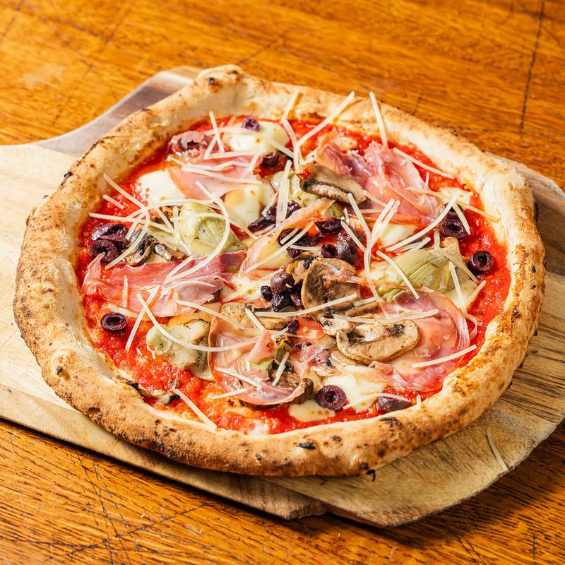 Medium Four Season Pizza photo