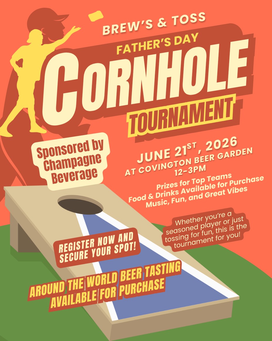 Brew's and Toss: A Father's Day Tournament Sponsored by Champagne Beverage event photo