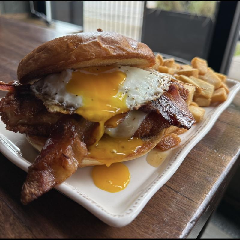 Maple Bourbon Bacon Chicken Sandwich photo