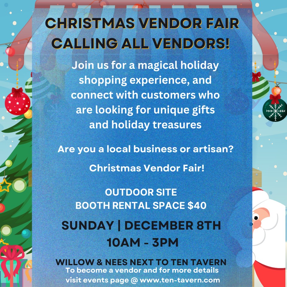 Calling all vendors event photo