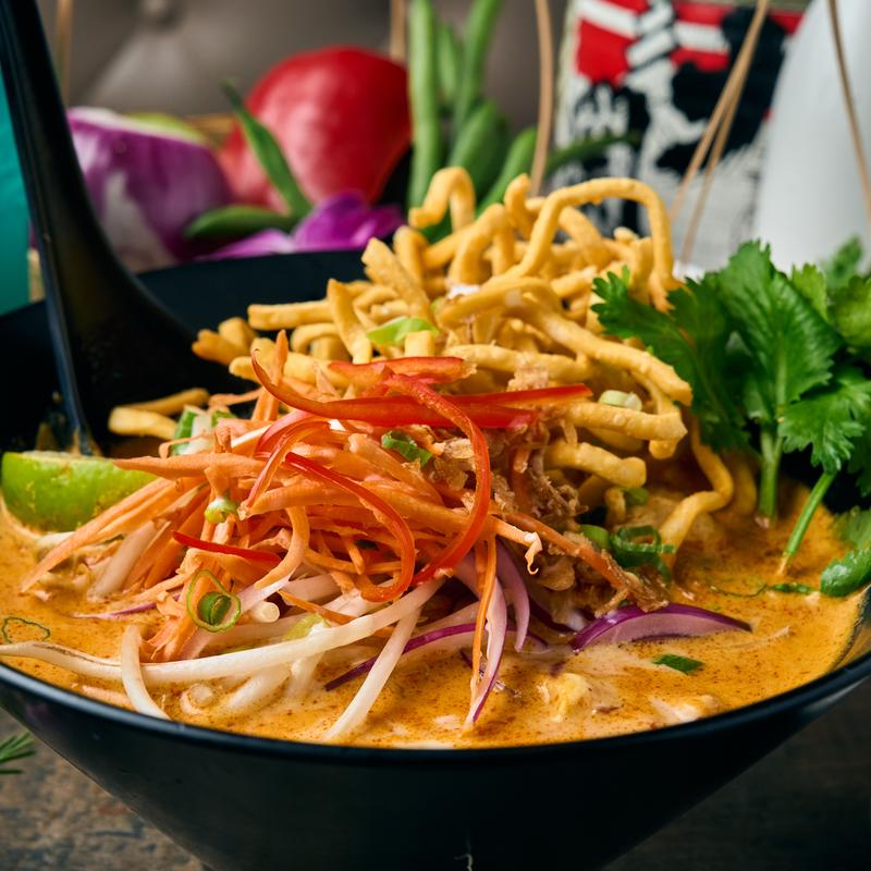 menu item 7 of 23, Tom Kha Kai