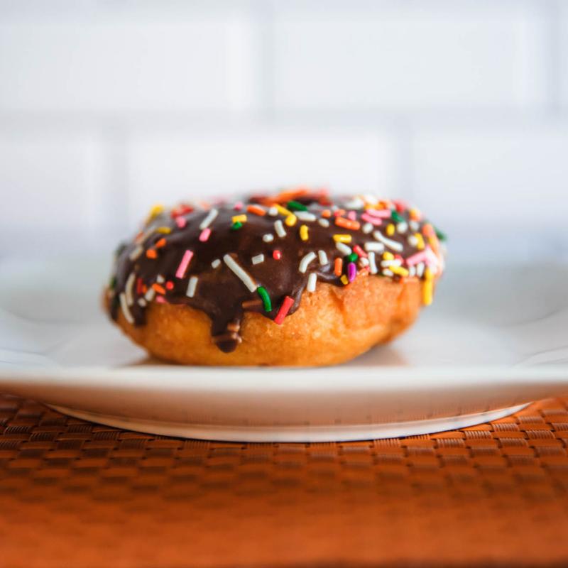 Chocolate Cake Rainbow Sprinkle photo