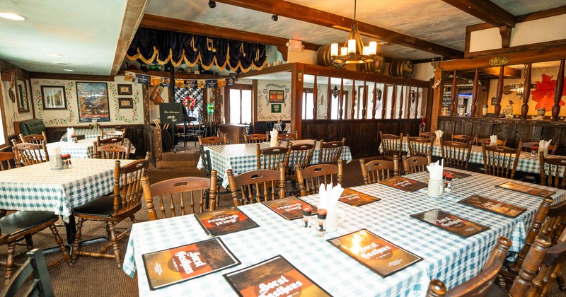 Interior, main dining area