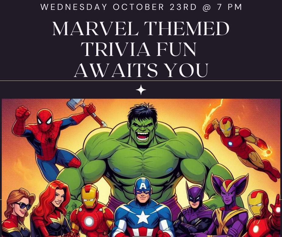 Marvel Themed Trivia event photo