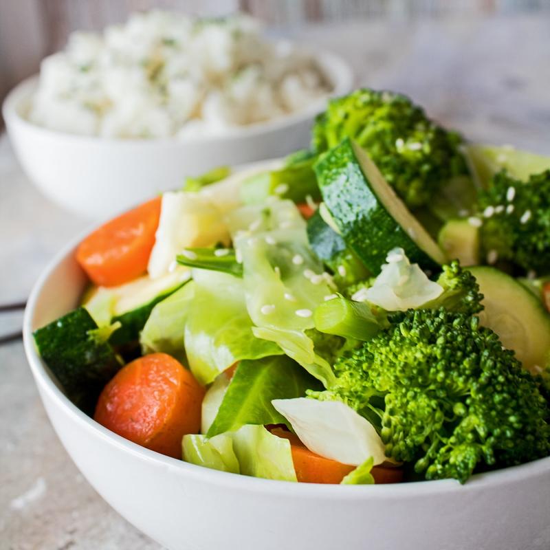 Steamed Assorted Vegetables photo