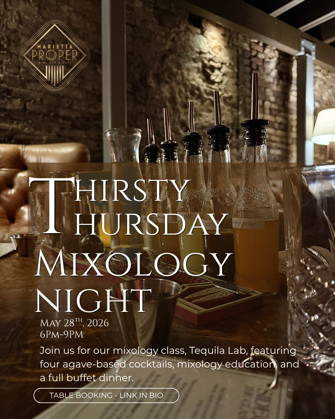 mixology class marietta proper