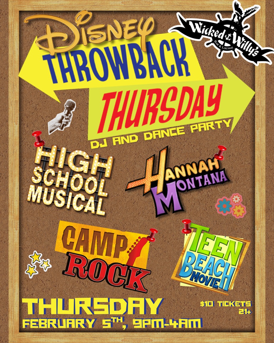 Disney Throwback Thursday event photo