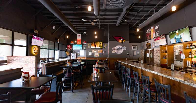 Interior, table setup