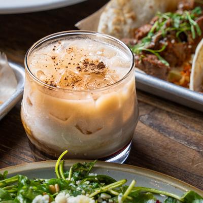 Chai Bourbon Cream cocktail