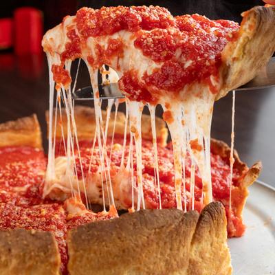 Chicago Deep Dish Pizza.