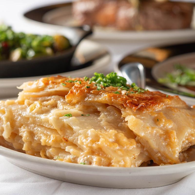 Cheddar au Gratin Potatoes photo